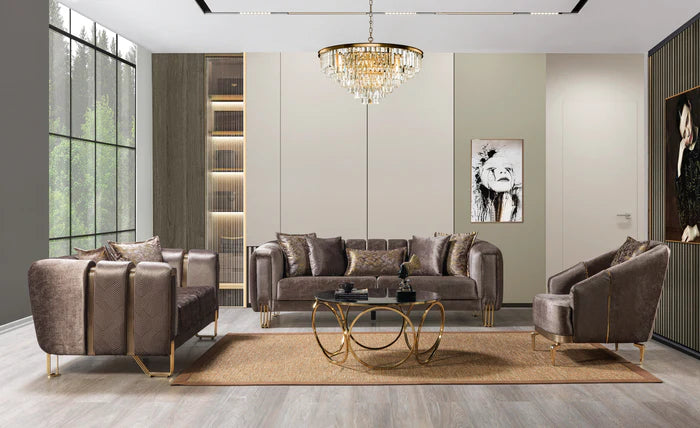 Santana Coffee Sofa & Loveseat