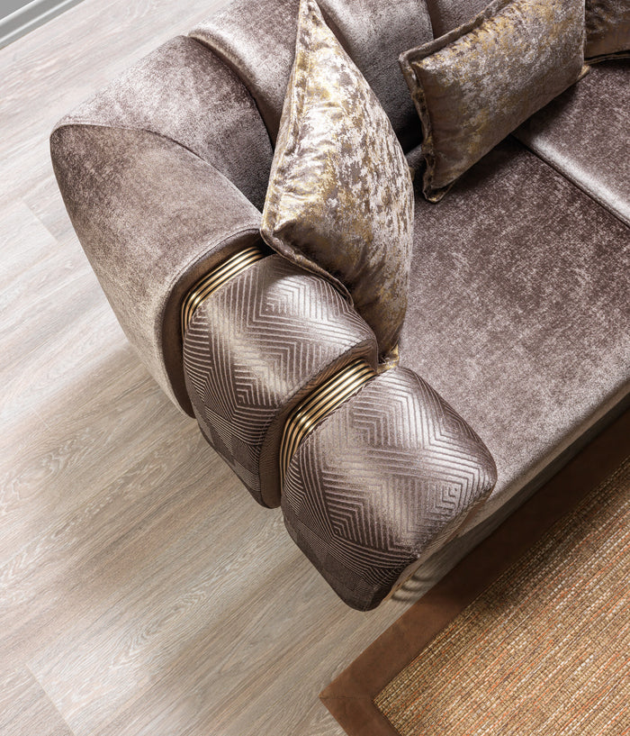 Santana Coffee Sofa & Loveseat