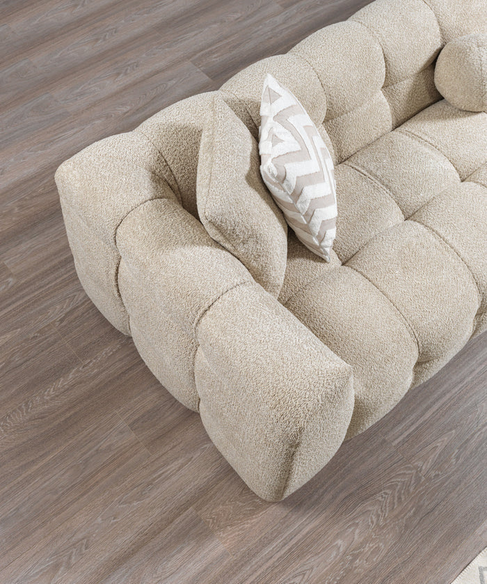 Ivy Sand Boucle Sectional