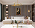 Elisha Ivory Double Chaise Sectional